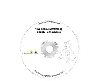1800 Census Armstrong County Pennsylvania
