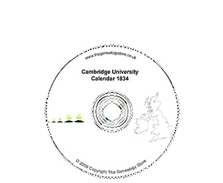 The Cambridge University Calendar 1834