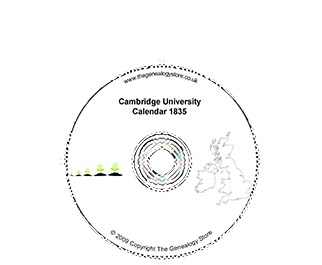 The Cambridge University Calendar 1835