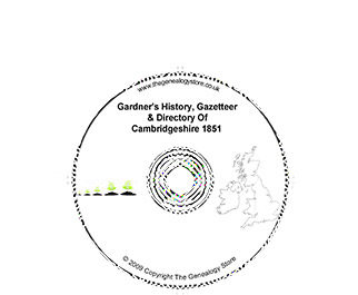 Gardner's History, Gazetteer & Directory Of Cambridgeshire 1851