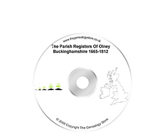 The Parish Registers Of Olney Buckinghamshire 1665-1812