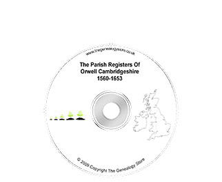 The Parish Registers Of Orwell Cambridgeshire 1560-1653