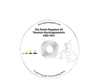 The Parish Registers Of Thornton Buckinghamshire 1562-1812