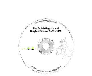 The Parish Registers Of Drayton Parslow 1559 - 1837